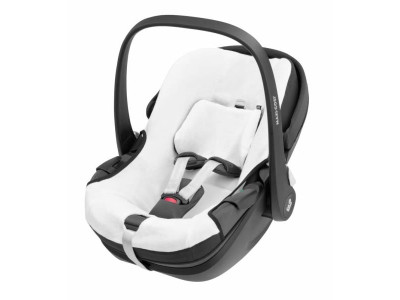 Літній чохол Maxi-Cosi Pebble 360, PRO(2) i-size органічна бавовна білий (8574570110)