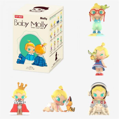 Колекційна фігурка-сюрприз Pop Mart Baby Molly When I was Three! (BMWIT-01)