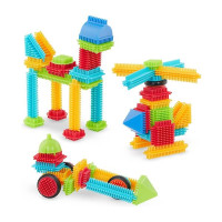Конструктор Battat Bristle Blocks Будівельник 56 деталей (BT3070Z) Конструктор Battat Bristle Blocks Будівельник 56 деталей (BT3070Z)