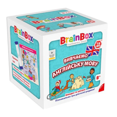 Настільна гра YaGo Brainbox Вивчаємо англійську мову (BZZBRLLE01UA)