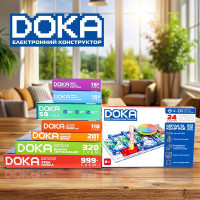 Електронний конструктор Doka Світло та колір RGB (D70700)