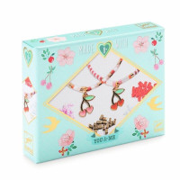 Набір для створення прикрас Djeco Браслет дружби Вишеньки (DJ00017)