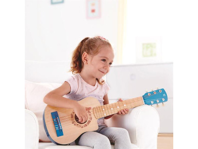 Дитяча гітара Hape Лагуна синій (E0601)