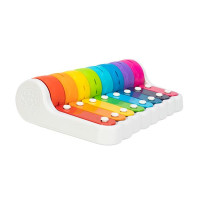 Дитячий ксилофон Fat Brain Toys Rock N' Roller Piano з дзвіночками (F281ML) Дитячий ксилофон Fat Brain Toys Rock N' Roller Piano з дзвіночками (F281ML)