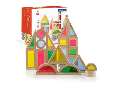 Кубики Guidecraft Block Play Маленька веселка, 5 см, 40 шт. (G3083) Кубики Guidecraft Block Play Маленька веселка, 5 см, 40 шт. (G3083)
