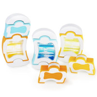 Магнітний конструктор Guidecraft Grippies Waves, 12 деталей (G8325)