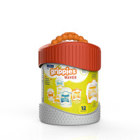 Магнітний конструктор Guidecraft Grippies Waves, 12 деталей (G8325)