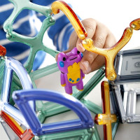 Магнітний конструктор Guidecraft PowerClix Explorer Архітектура, 52 деталі (G9472)