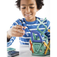 Магнітний конструктор Guidecraft PowerClix Explorer Архітектура, 52 деталі (G9472)