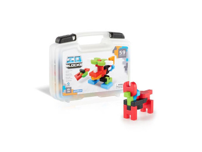 Конструктор Guidecraft IO Blocks Дорожній набір із доповненою 3d реальністю, 59 деталей (G9604) Конструктор Guidecraft IO Blocks Дорожній набір із доповненою 3d реальністю, 59 деталей (G9604)