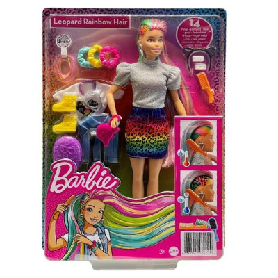 Лялька Barbie Райдужний леопард 29 см (GRN81)