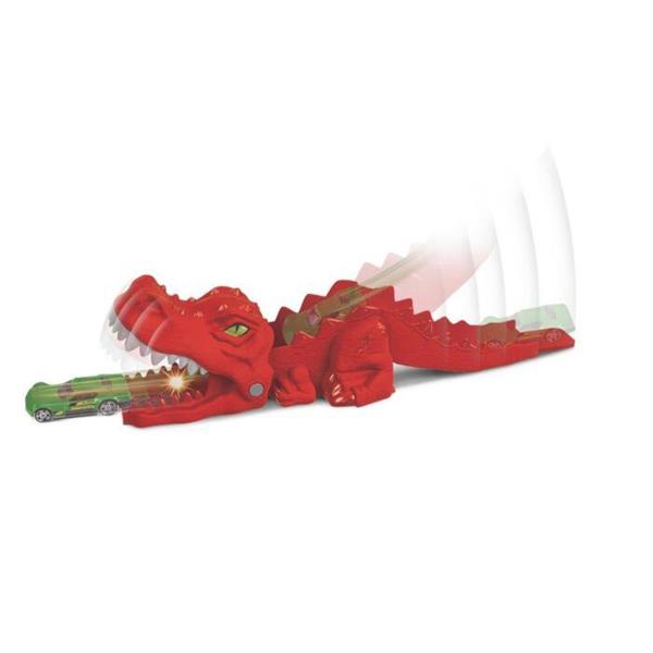 Ігровий набір Hot Wheels Прискорювач Небезпечні створіння Динозавр Тірекс (GVF41-GVF42) Ігровий набір Hot Wheels Прискорювач Небезпечні створіння Динозавр Тірекс (GVF41-GVF42)