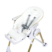 Стільчик для годування Peg-Perego Prima Pappa Follow Me білий із золотистим (IH01000001BL00) Стільчик для годування Peg-Perego Prima Pappa Follow Me білий із золотистим (IH01000001BL00)