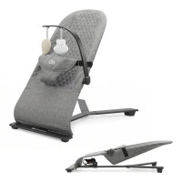Шезлонг-гойдалка Kinderkraft Mimi Dark Grey (KBMIMI00DGR0000)