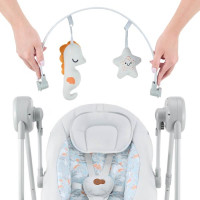 Крісло-гойдалка Kinderkraft Swingee Grey (KBSWIN00GRY0000) Крісло-гойдалка Kinderkraft Swingee Grey (KBSWIN00GRY0000)