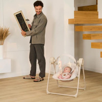 Крісло-гойдалка Kinderkraft Swingee Grey (KBSWIN00GRY0000) Крісло-гойдалка Kinderkraft Swingee Grey (KBSWIN00GRY0000)