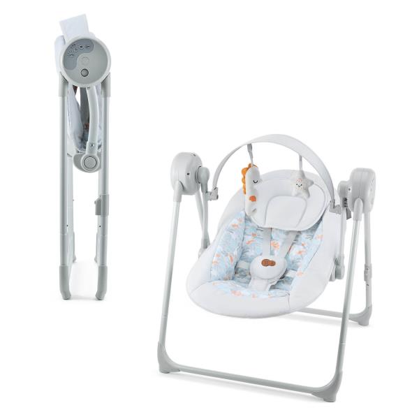 Крісло-гойдалка Kinderkraft Swingee Grey (KBSWIN00GRY0000) Крісло-гойдалка Kinderkraft Swingee Grey (KBSWIN00GRY0000)