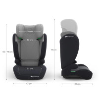Автокрісло Kinderkraft i-Spark 2 Plus i-Size Grey (KCISPA02GRYPL00)