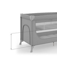 Коляска-манеж Kinderkraft Leody Up Grey (KCLEODUPGRY0000)