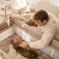 Коляска-манеж Kinderkraft Leody Up Grey (KCLEODUPGRY0000)