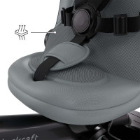 Триколісний велосипед Kinderkraft Aveo 2 Plus Grey (KRAVEO02GRY0000)