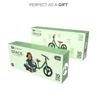Беговел Kinderkraft Space 12" світло-зелений (KRSPAC23GRE0000)