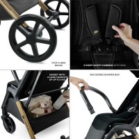 Прогулянкова коляска Kinderkraft Loom Black (KSLOOM00BLK00BS) Прогулянкова коляска Kinderkraft Loom Black (KSLOOM00BLK00BS)