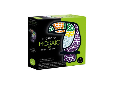 Набір для скляної мозаїки Mosaaro Тукан (MA2001) Набір для скляної мозаїки Mosaaro Тукан (MA2001)