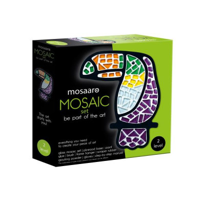Набір для скляної мозаїки Mosaaro Тукан (MA2001)