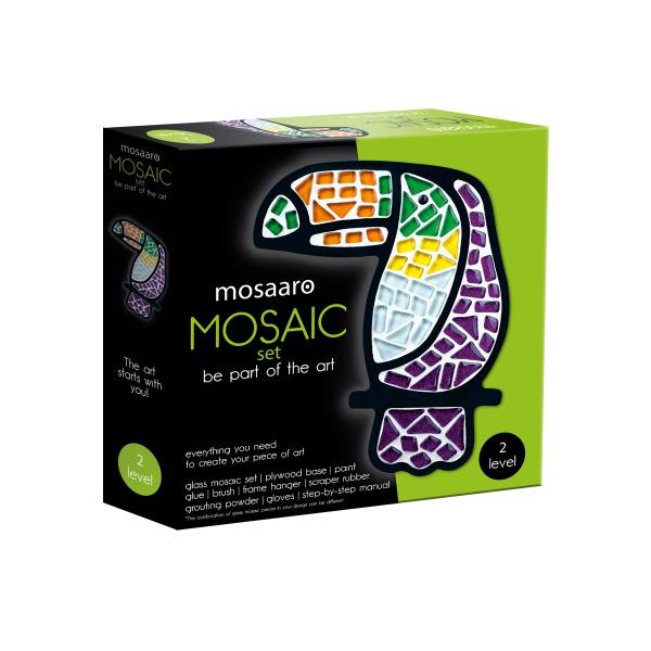 Набір для скляної мозаїки Mosaaro Тукан (MA2001)