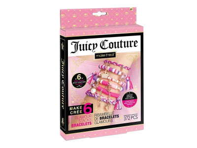 Набір для створення шарм-браслетів Make It Real Juicy Couture Гламур 372 ел. (MR4438) Набір для створення шарм-браслетів Make It Real Juicy Couture Гламур 372 ел. (MR4438)