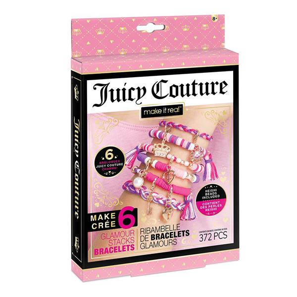 Набір для створення шарм-браслетів Make It Real Juicy Couture Гламур 372 ел. (MR4438) Набір для створення шарм-браслетів Make It Real Juicy Couture Гламур 372 ел. (MR4438)