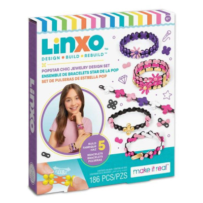 Набір для створення браслетів Make it Real Linxo Прикраси Модерн (MR6110-3) Набір для створення браслетів Make it Real Linxo Прикраси Модерн (MR6110-3)