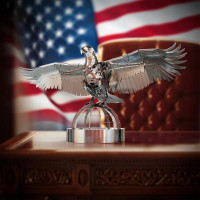 Колекцiйна модель Metal Time Unity Wings Eagle Silver Armor (MT101/READY)