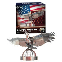 Колекцiйна модель Metal Time Unity Wings Eagle Silver Armor (MT101/READY)