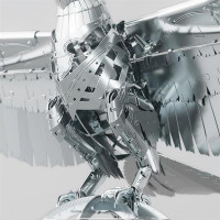 Колекцiйна модель Metal Time Unity Wings Eagle Silver Armor (MT101/READY)