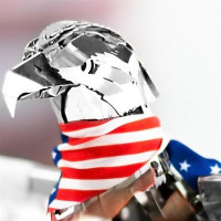Колекцiйна модель Metal Time Unity Wings Eagle Silver Armor (MT101/READY)