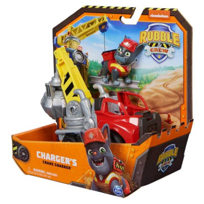 Будівельний кран Rubble Crew з фігуркою Заряда (SM28500/6066539)