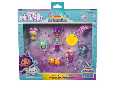 Набір фігурок Gabbys Dollhouse Вечірка (SM36204/6069603) Набір фігурок Gabbys Dollhouse Вечірка (SM36204/6069603)
