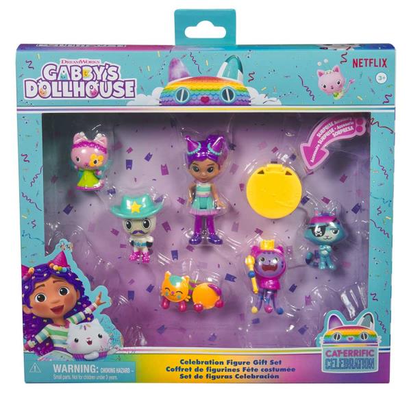 Набір фігурок Gabbys Dollhouse Вечірка (SM36204/6069603) Набір фігурок Gabbys Dollhouse Вечірка (SM36204/6069603)