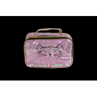 Косметичка Lukky Киця з конфеті 21x13x12 см (T21398)