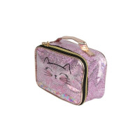 Косметичка Lukky Киця з конфеті 21x13x12 см (T21398)