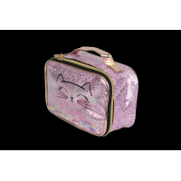 Косметичка Lukky Киця з конфеті 21x13x12 см (T21398)