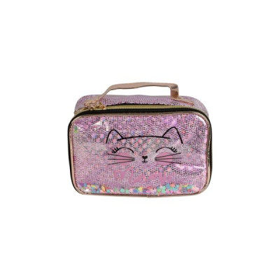 Косметичка Lukky Киця з конфеті 21x13x12 см (T21398)