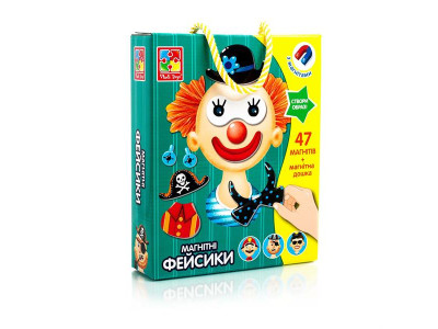 Магнітна гра Vladi Toys Фейсики (VT3702-15)