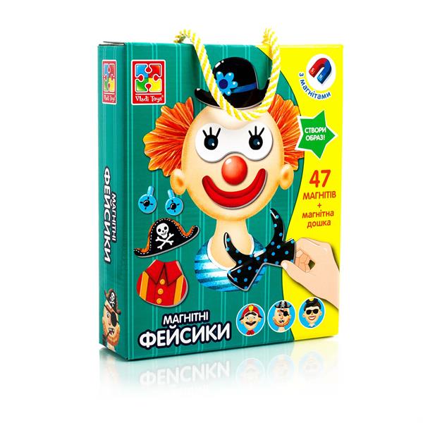 Магнітна гра Vladi Toys Фейсики (VT3702-15)