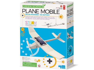 Набір для досліджень 4М Літак на сонячній батареї (00-03376)