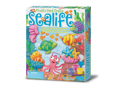 Набір для створення магнітів із гіпсу 4M Морські мешканці (00-03511)