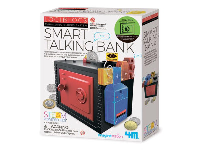 Електронний конструктор 4M Logiblocs Розумний сейф 4 проекти (00-06810) Електронний конструктор 4M Logiblocs Розумний сейф 4 проекти (00-06810)