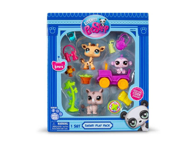 Набір фігурок Littlest Pet Shop Сафарі з аксесуарами (00524) Набір фігурок Littlest Pet Shop Сафарі з аксесуарами (00524)